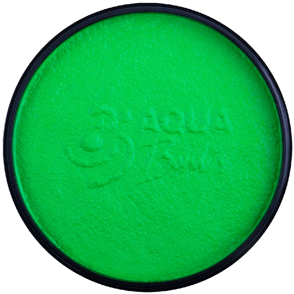 Maquillaje facial neon verde 35 G Aqua Bond's