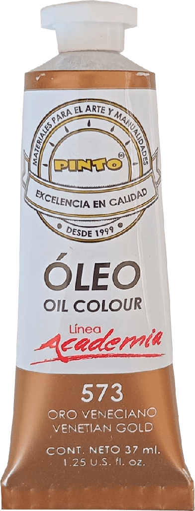 Pintura oleo oro veneciano 37 ml Pinto