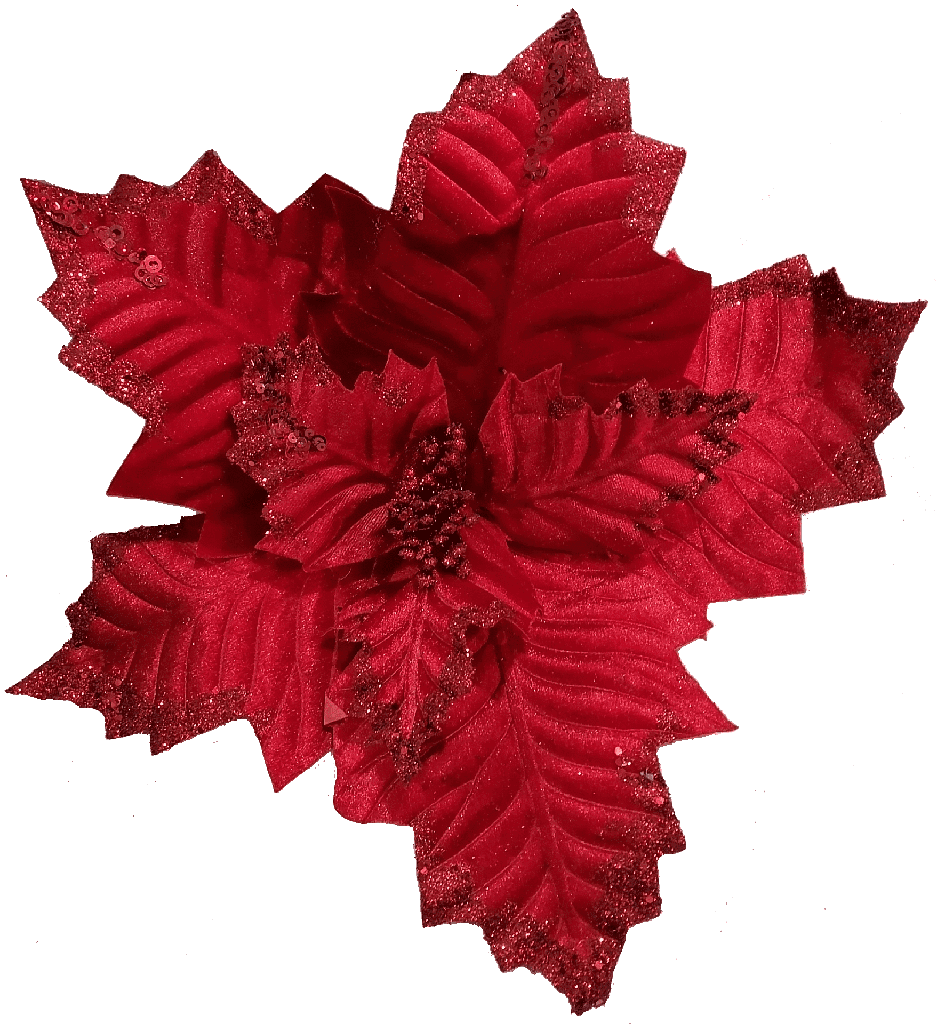 Flor Artificial De 42cm Rojo