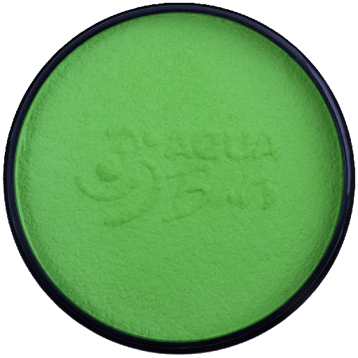[3893] Maquillaje facial mate verde limon 40 G Aqua Bond's