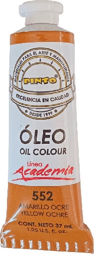 [552] Pintura oleo amarillo ocre 37 ml Pinto