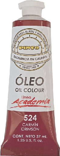 [524] Pintura oleo carmin 37 ml Pinto