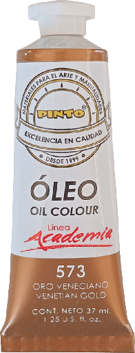 [573] Pintura oleo oro veneciano 37 ml Pinto