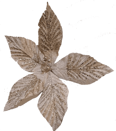 [FLA01704CH] Flor Artificial De 42cm Champaña
