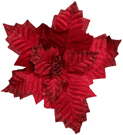[FLX00765R] Flor Artificial De 42cm Rojo